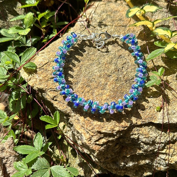 Wire spiral bracelet - Picture 4 of 8